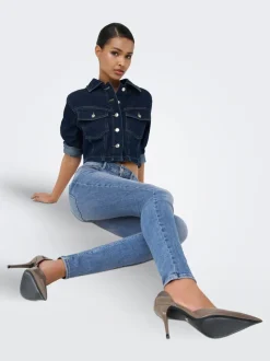 ONLROYAL-POWER High waist Skinny fit Jeans