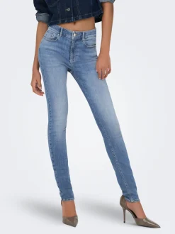 ONLROYAL-POWER High waist Skinny fit Jeans