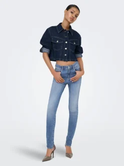 ONLROYAL-POWER High waist Skinny fit Jeans