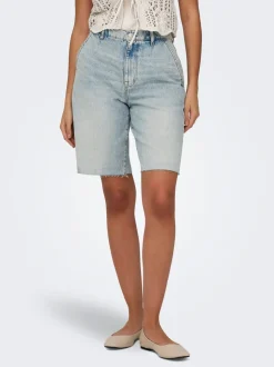 ONLRUTH Mid waist Loose fit Denim shorts