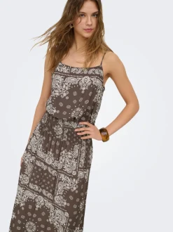 ONLSAKI Gesmokte blouse Lange rok