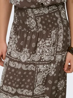 ONLSAKI Gesmokte blouse Lange rok