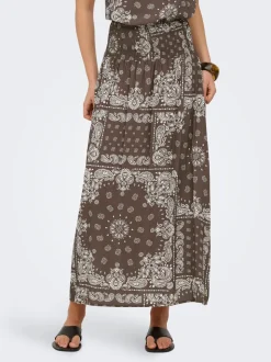 ONLSAKI Gesmokte blouse Lange rok