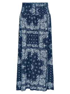 ONLSAKI Gesmokte blouse Lange rok