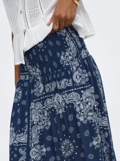 ONLSAKI Gesmokte blouse Lange rok