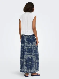 ONLSAKI Gesmokte blouse Lange rok