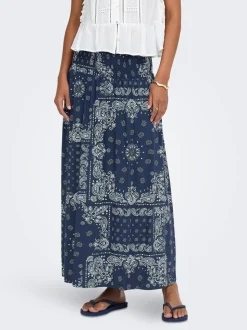 ONLSAKI Gesmokte blouse Lange rok