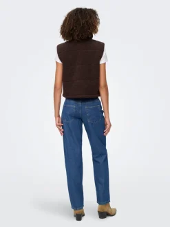 ONLSANDRA Teddy gilet