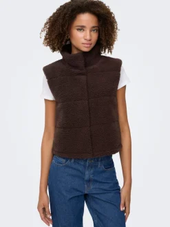ONLSANDRA Teddy gilet