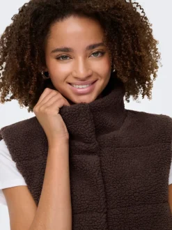 ONLSANDRA Teddy gilet