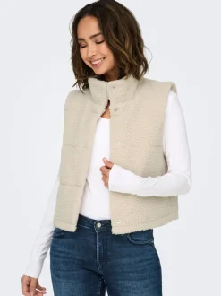 ONLSANDRA Teddy gilet
