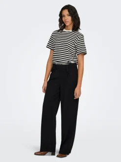 ONLSANIA Regular fit Broek met wijde pijpen