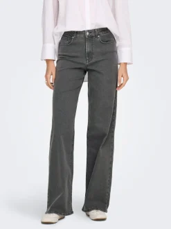 ONLSANNA High waist Wide leg fit Jeans
