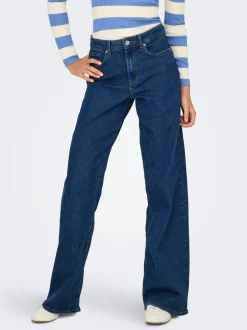 ONLSANNA High waist Wide leg fit Jeans