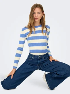 ONLSANNA High waist Wide leg fit Jeans