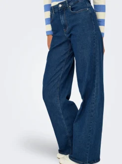 ONLSANNA High waist Wide leg fit Jeans