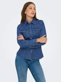 ONLSASIA Denim overhemd