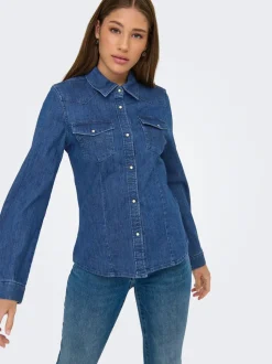 ONLSASIA Denim overhemd