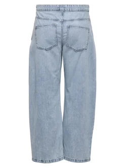 ONLSAVONA Mid waist Barrel fit Enkel lengte Jeans