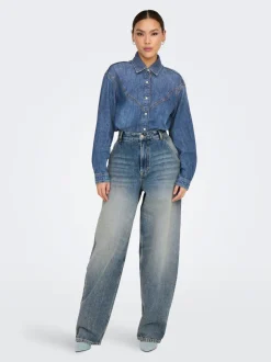 ONLSEVIGNY Denim overhemd