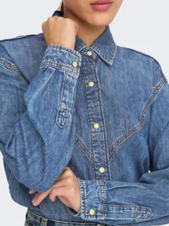 ONLSEVIGNY Denim overhemd