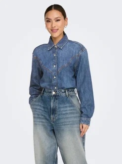 ONLSEVIGNY Denim overhemd