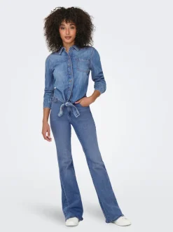 ONLSEVIGNY Denim overhemd