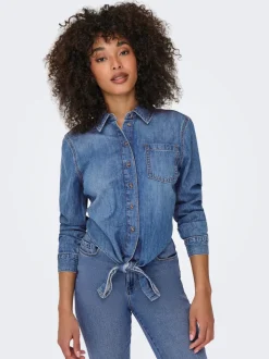 ONLSEVIGNY Denim overhemd