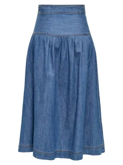 ONLSEVIGNY Denim rok Lange rok