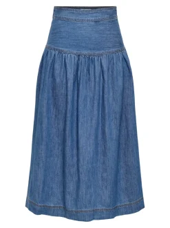 ONLSEVIGNY Denim rok Lange rok