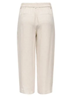 ONLSIESTA Cropped fit Linnen Culotte broek