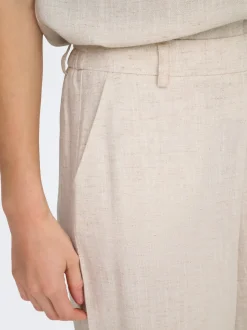 ONLSIESTA Cropped fit Linnen Culotte broek