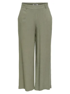 ONLSIESTA Cropped fit Linnen Culotte broek