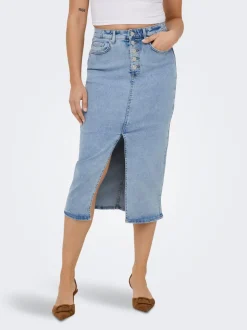 ONLSILJA Denim rok Midi-rok