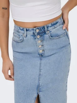 ONLSILJA Denim rok Midi-rok