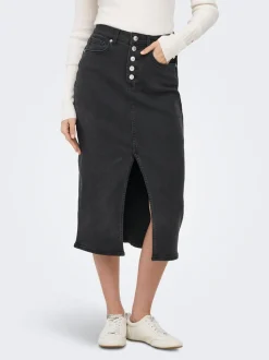 ONLSILJA Denim rok Midi-rok