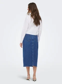 ONLSILJA Denim rok Midi-rok