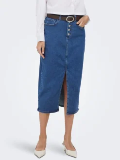 ONLSILJA Denim rok Midi-rok