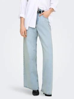 ONLSILKY High waist Wide leg fit Jeans