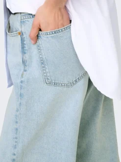 ONLSILKY High waist Wide leg fit Jeans