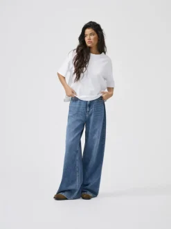 ONLSILKY High waist Wide leg fit Jeans