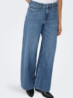 ONLSILKY High waist Wide leg fit Jeans