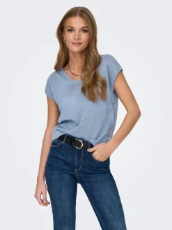 ONLSILVERY Top