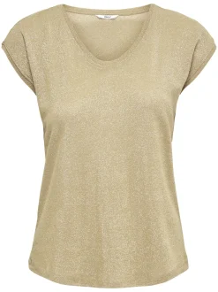 ONLSILVERY Top