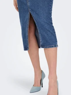 ONLSIRI Denim Denim rok Midi-rok