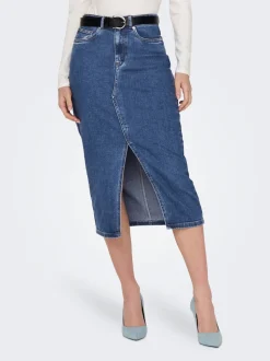ONLSIRI Denim Denim rok Midi-rok
