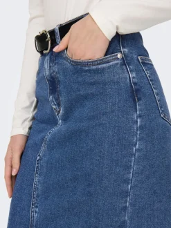 ONLSIRI Denim Denim rok Midi-rok