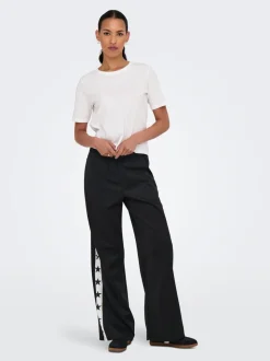 ONLSTAR Regular fit Broek met wijde pijpen