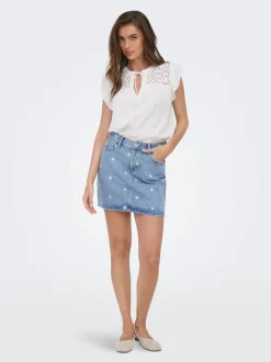 ONLSTELLA Denim Denim rok Korte rok