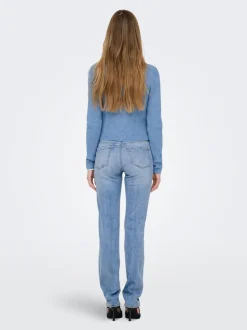 ONLSUI Mid waist Slim fit Jeans